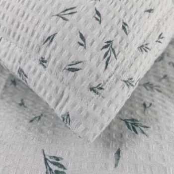 Ranforce bézs mintás krepp paplanhuzat 140x205