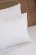 Ranforce fehér Krepp Párnahuzat (fehér) 70x90