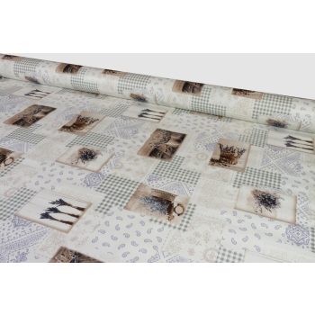 Viaszos vászon levendulás