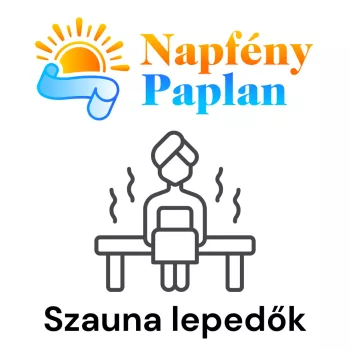 Szauna lepedő