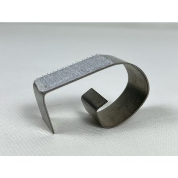 Asztalszoknya csipesz (fém, tépőzáras)