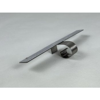 Asztalszoknya csipesz (fém, tépőzáras, 20cm előlapos)